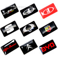 Custom Car Logo Epoxy Sticker Dome Harz Aufkleber